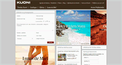 Desktop Screenshot of kuoni.es