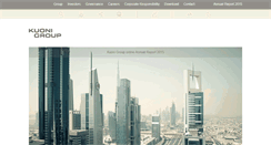 Desktop Screenshot of kuoni.com