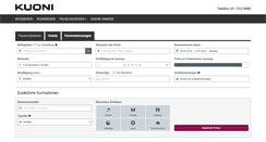 Desktop Screenshot of booking.kuoni.at